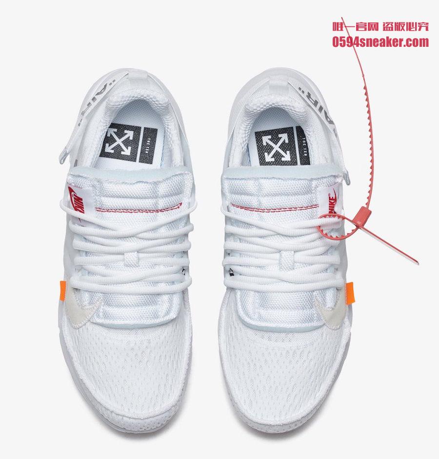 OFF-WHITE,Presto,Nike 史上最大货量！全新双色 OFF-WHITE x Nike Air Presto 下周发售！