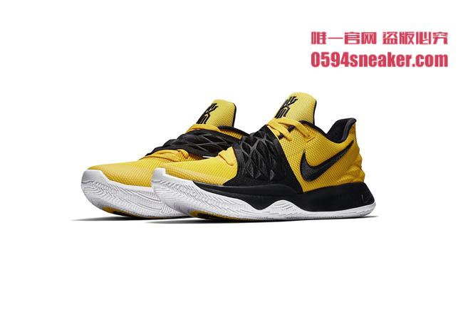 Nike,Kyrie 4 Low,  黑黄李小龙配色！实战利器 Kyrie Low 将于下月发售！