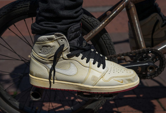 Nigel Sylvester x Air Jordan 1 货号：BV1803-106