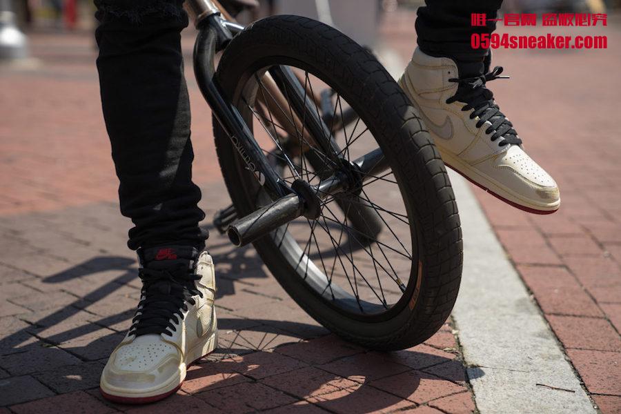 Nigel Sylvester x Air Jordan 1 货号：BV1803-106