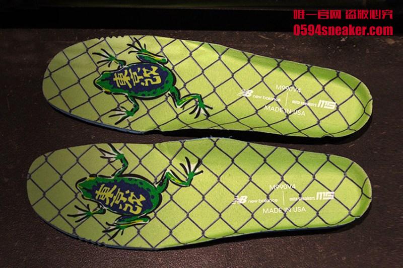 mita sneakers x New Balance 990v4 "Bouncing Frog" ultra-limited co-branding