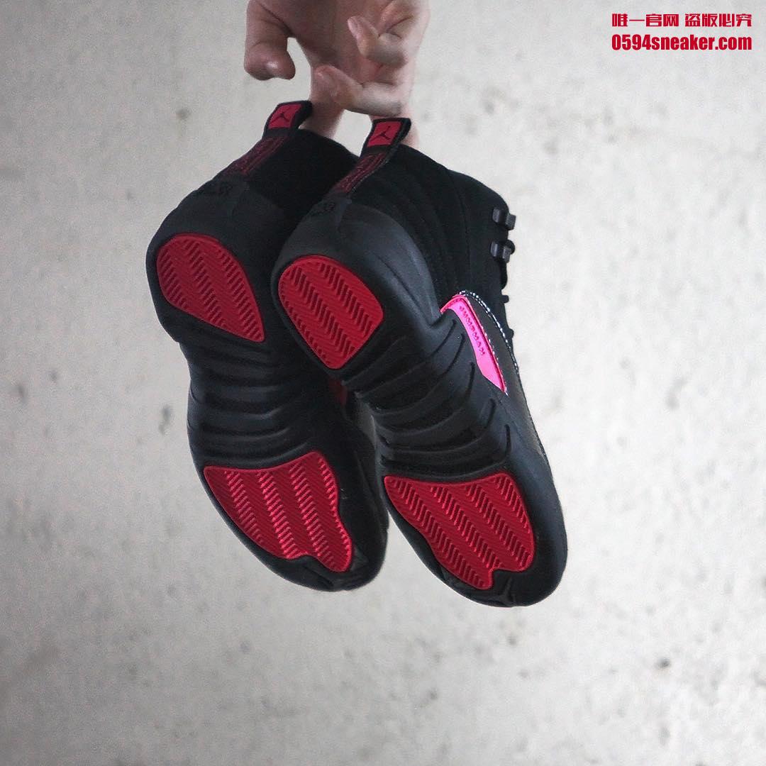 Air Jordan 12 GS “Rush Pink” 货号：510815-006