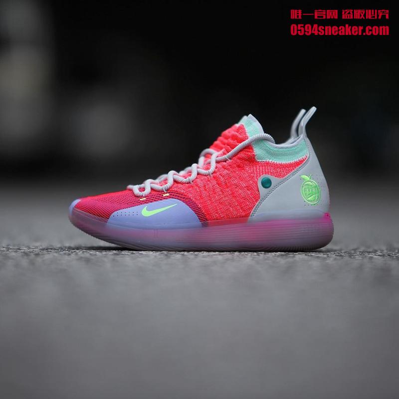 Nike KD 11 “EYBL” 货号：AO2604-600