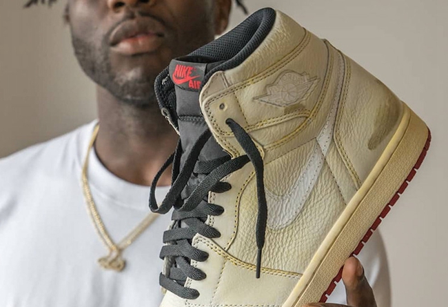 Nigel Sylvester x Air Jordan 1 High OG 货号：BV1803-106