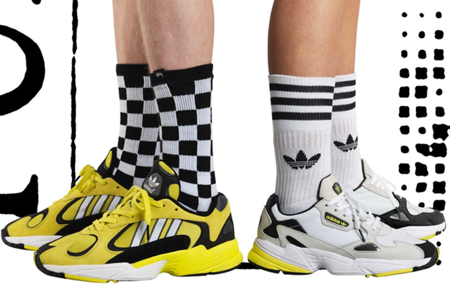 size? x adidas "Acid House" Co-named New Colorway Pop Sneaker Set Series