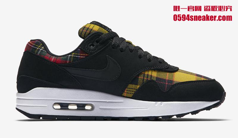 Nike Air Max 1 SE “Tartan” 货号：AV8219-001