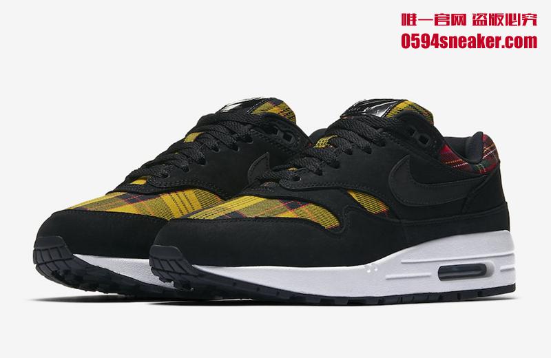 Nike Air Max 1 SE “Tartan” 货号：AV8219-001