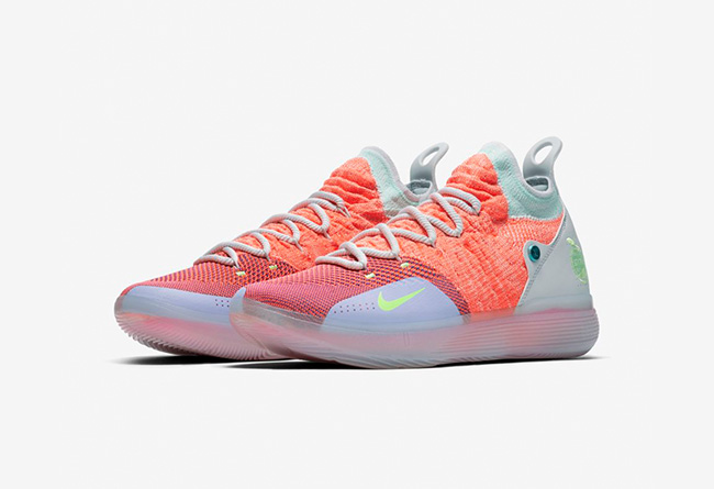 Nike KD 11 “EYBL” 货号：AO2604-600