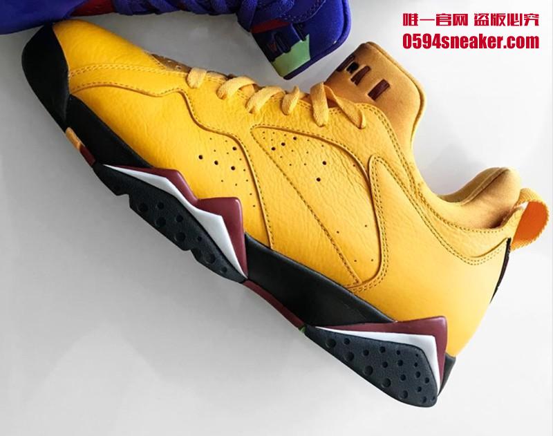 Air Jordan 7 Low NRG “Bright Concord” “Taxi”