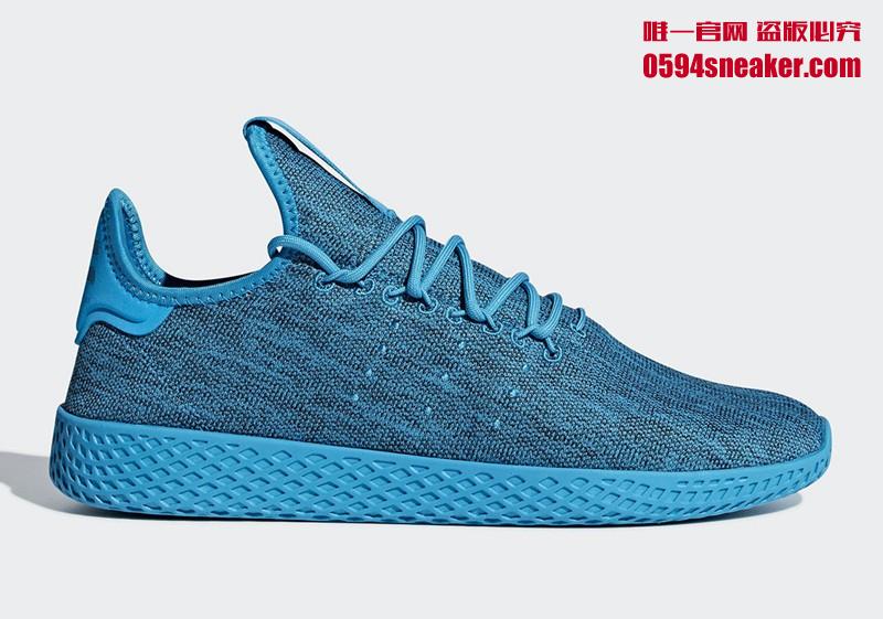 Pharrell Williams x adidas Tennis Hu 货号：DB2858、DB2859、DB2860、DB2861