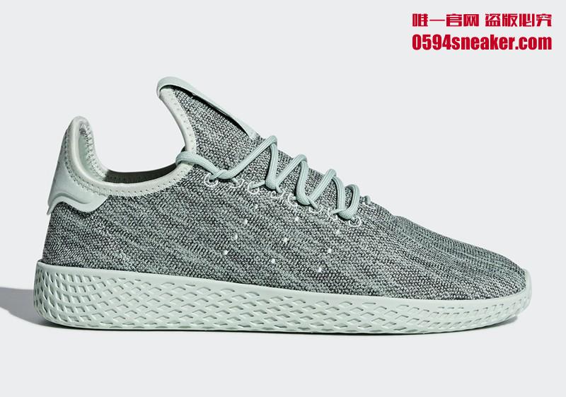 Pharrell Williams x adidas Tennis Hu 货号：DB2858、DB2859、DB2860、DB2861