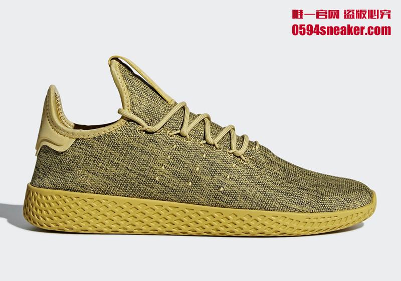 Pharrell Williams x adidas Tennis Hu 货号：DB2858、DB2859、DB2860、DB2861