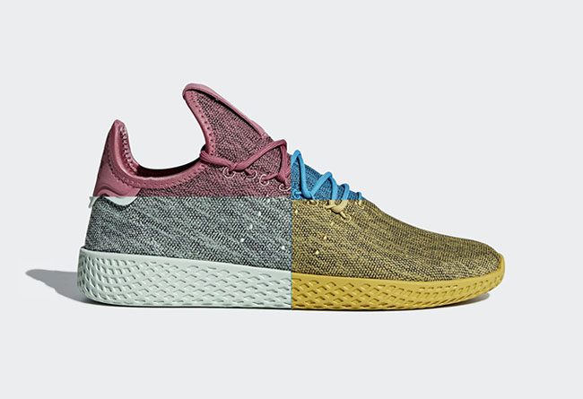 Pharrell Williams x adidas Tennis Hu 货号：DB2858、DB2859、DB2860、DB2861