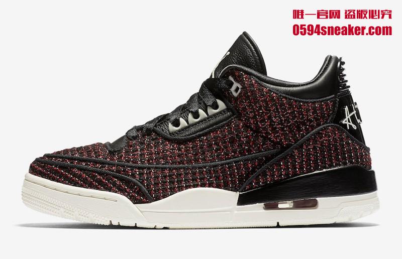 Air Jordan 3 AWOK 货号：BQ3195-001、BQ3195-601