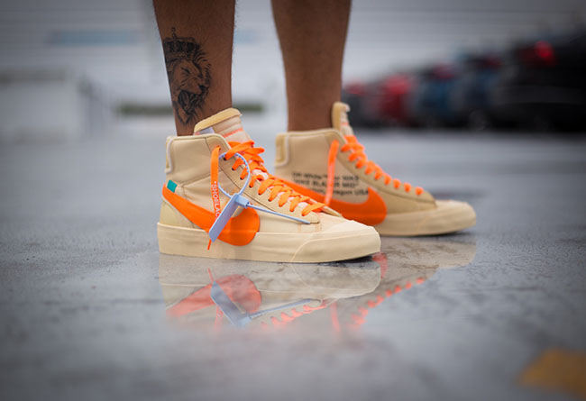 OFF-WHITE x Nike Blazer Mid “All Hallows Eve” 货号：AA3832-700