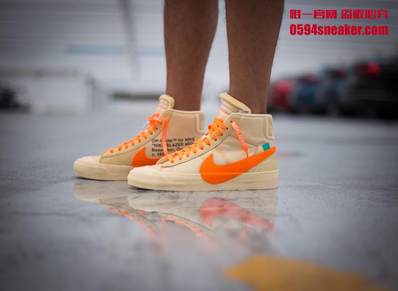 OFF-WHITE x Nike Blazer Mid “All Hallows Eve” 货号：AA3832-700