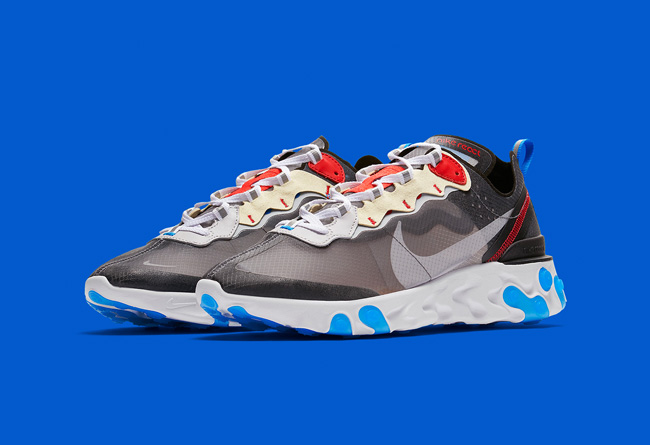 Nike React Element 87 “Dark Grey” 货号：AQ1090-003