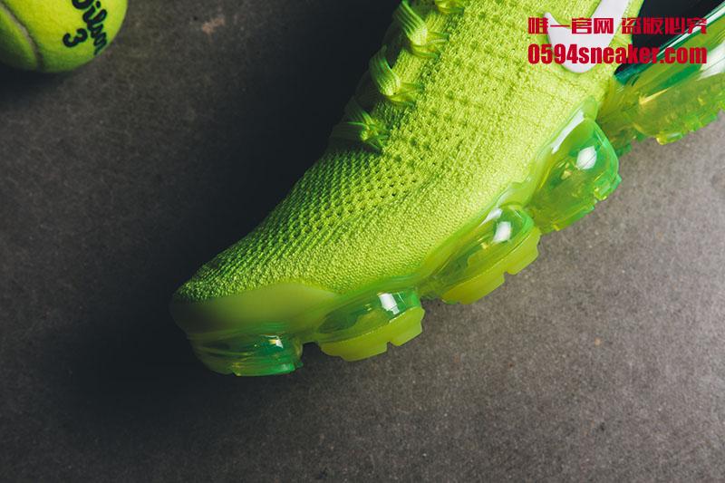 Nike Air Vapormax Flyknit 2 “Volt” 货号：942842-700