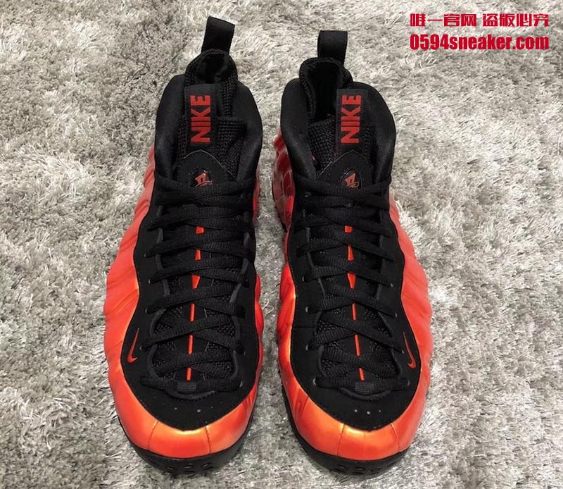 Nike Air Foamposite One “Habanero Red” 货号: 314996-604