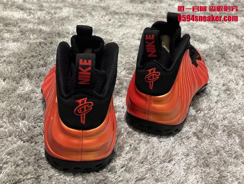Nike Air Foamposite One “Habanero Red” 货号: 314996-604
