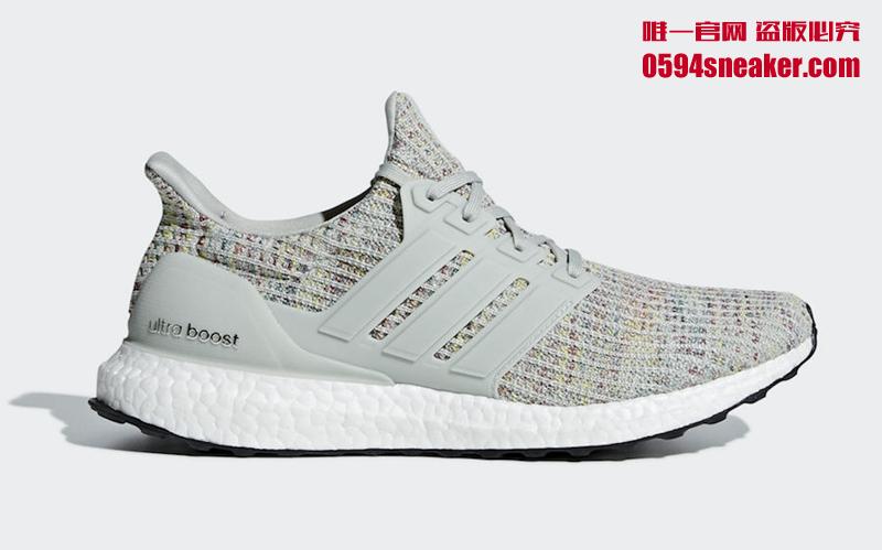 adidas Ultra Boost 4.0 “Grey Multicolor” 货号: CM8109