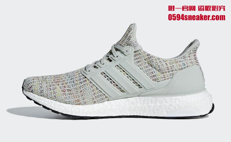 adidas Ultra Boost 4.0 “Grey Multicolor” 货号: CM8109