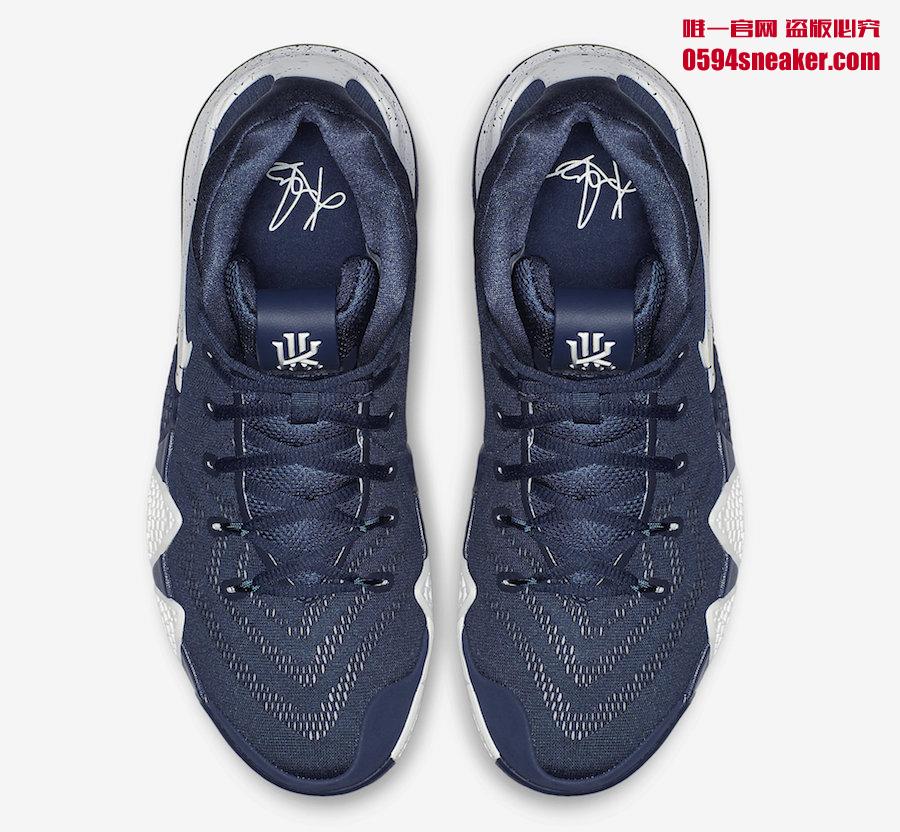 Nike Kyrie 4 “College Navy” 货号：943806-402