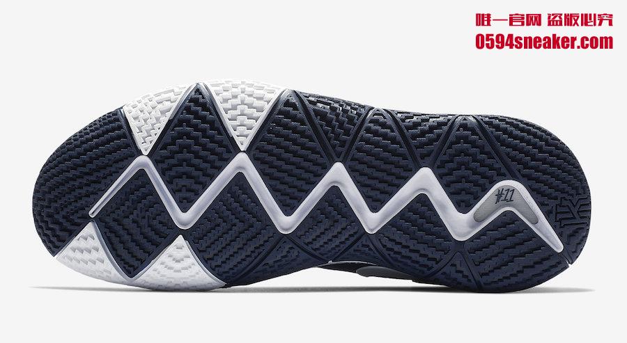 Nike Kyrie 4 “College Navy” 货号：943806-402