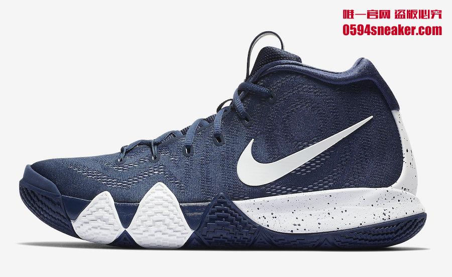 Nike Kyrie 4 “College Navy” 货号：943806-402