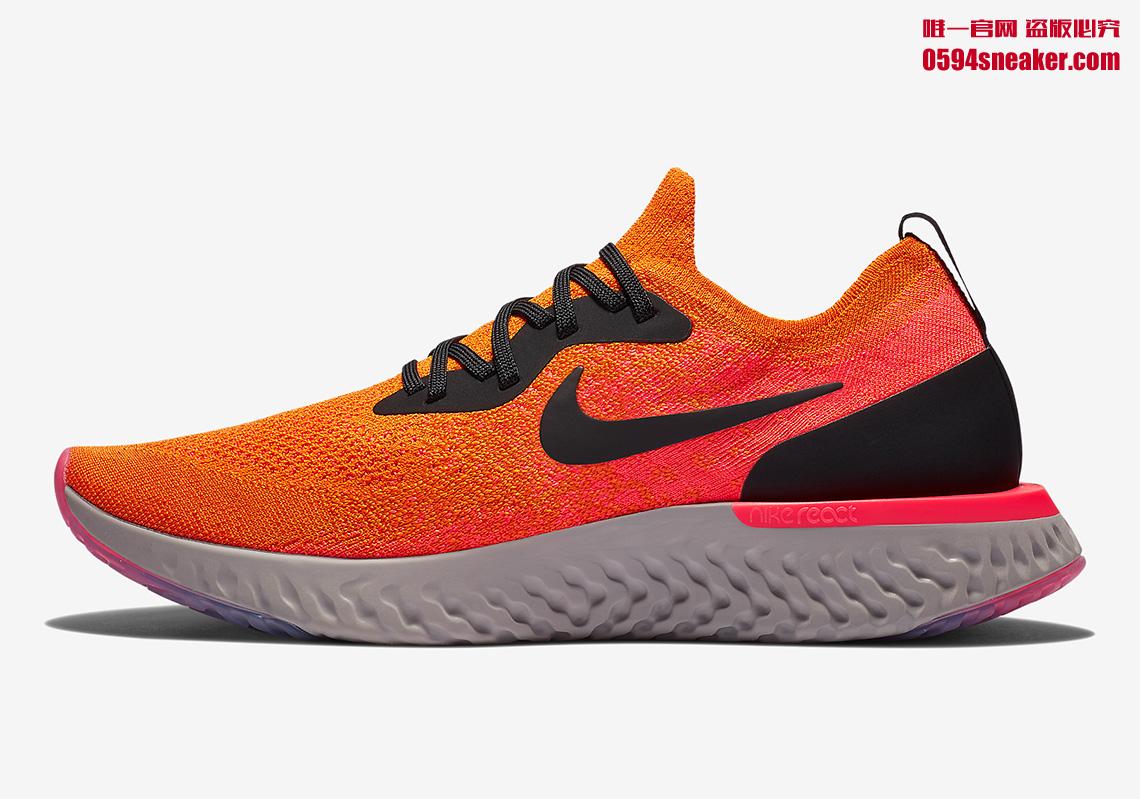 Nike Epic React Flyknit  “Copper Flash” AQ0067-800、“Mowabb” AV8068-200