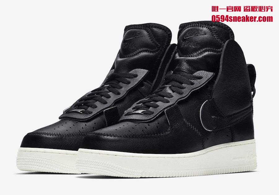 PSNY x Nike Air Force 1 High 货号：AO9292-001、AO9292-002、AO9292-101