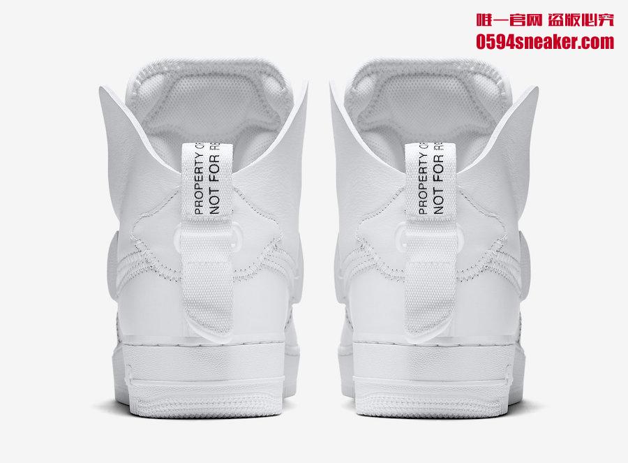 PSNY x Nike Air Force 1 High 货号：AO9292-001、AO9292-002、AO9292-101