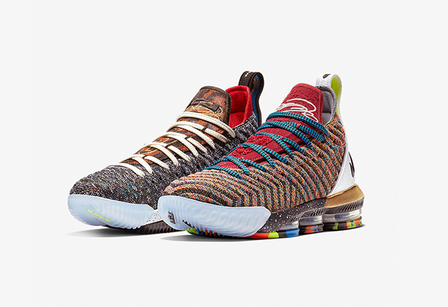 Nike LeBron 16 “What The” 詹姆斯16代鸳鸯配色