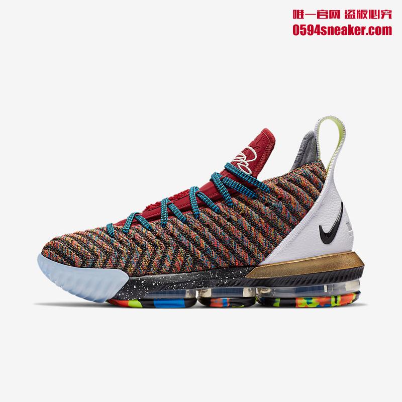 Nike LeBron 16 “What The” 詹姆斯16代鸳鸯配色