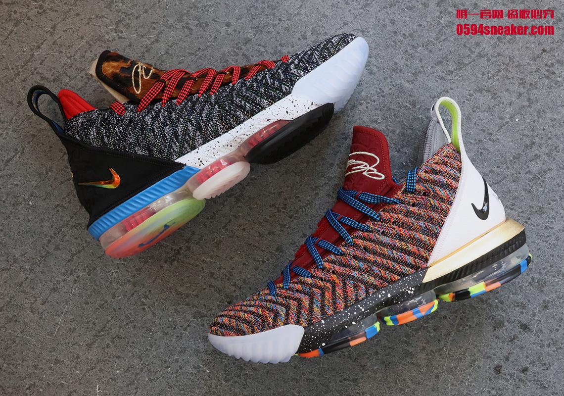 Nike LeBron 16 “1 Thru 5” 货号：BQ6580-900