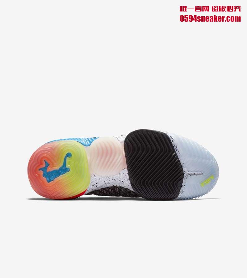 Nike LeBron 16 “1 Thru 5” 货号：BQ6580-900