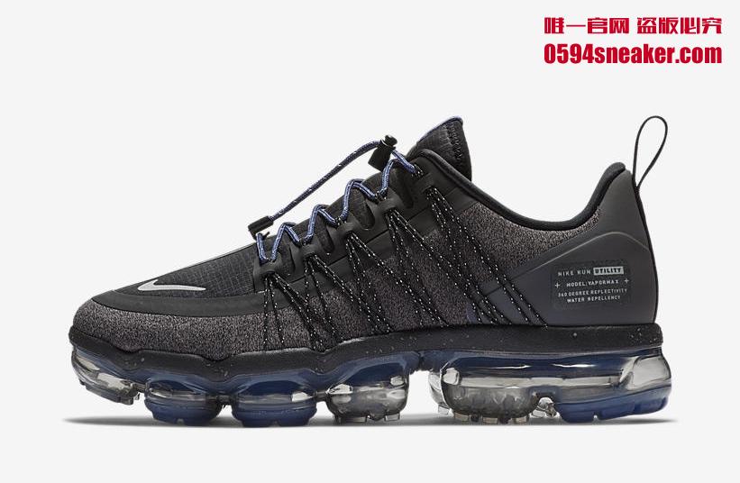 Nike Air VaporMax Run Utility 黑紫配色