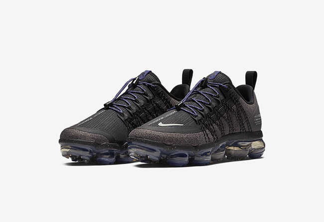 Nike Air VaporMax Run Utility 黑紫配色