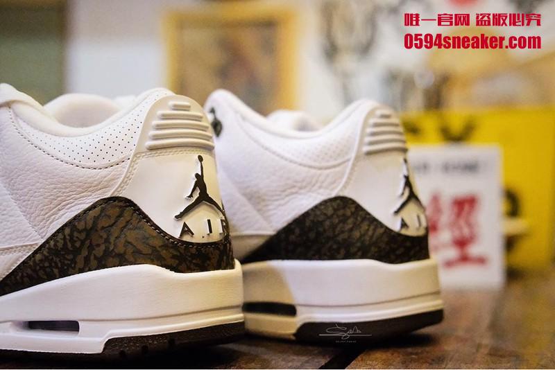 Air Jordan 3 “Mocha” 货号：136064-122