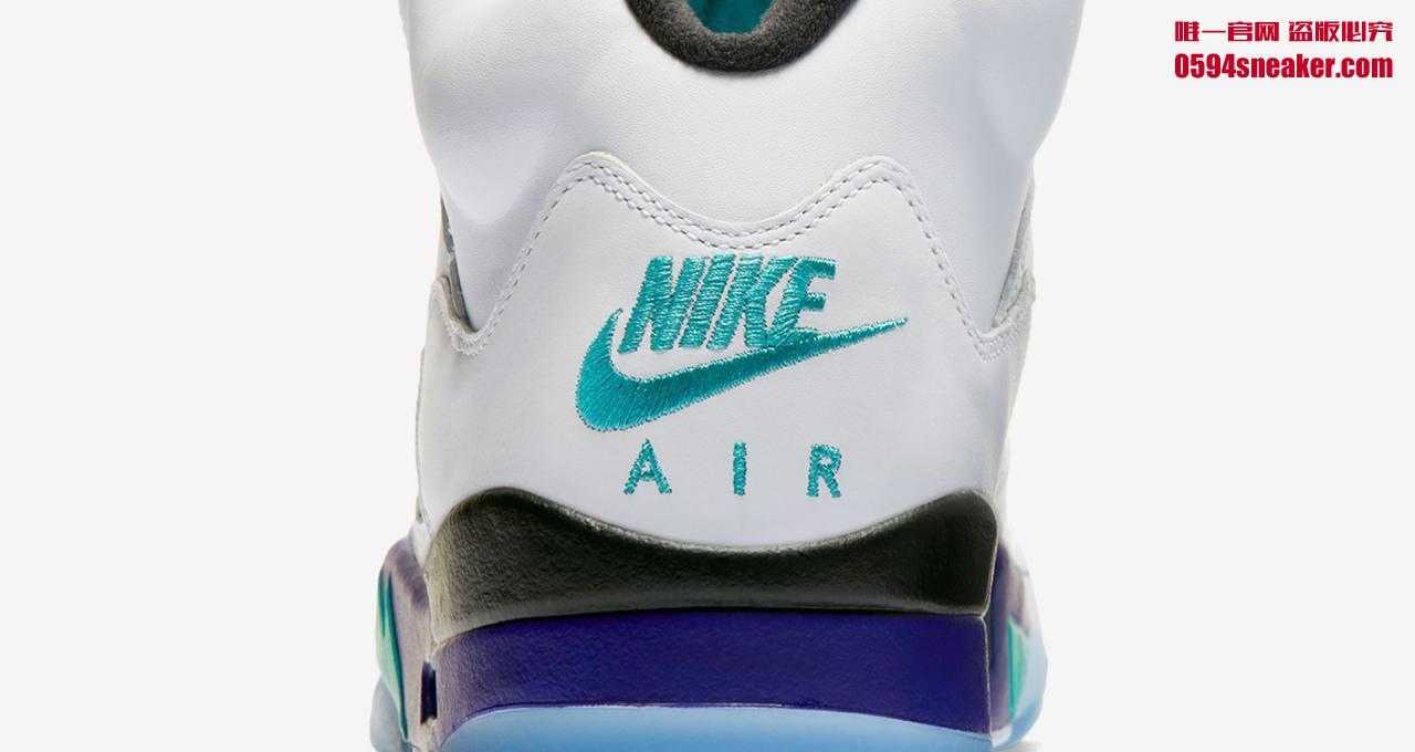 Air Jordan 5 NRG “Fresh Prince” 货号：AV3919-135