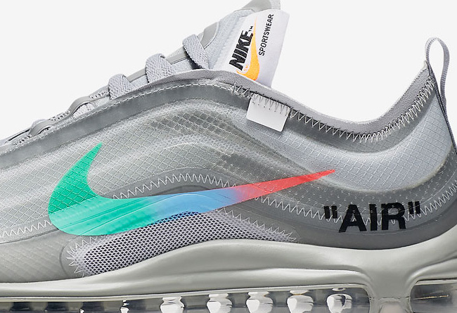 OFF-WHITE x Nike Air Max 97 “Menta” 货号：AJ4585-101