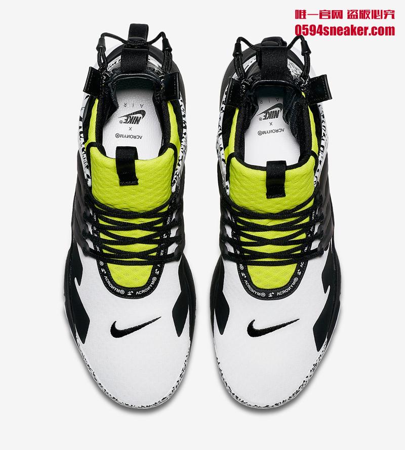 Acronym x Nike Air Presto Mid 货号: AH7832-600、AH7832-100、AH7832-001