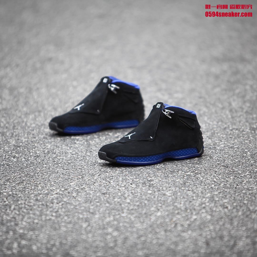 Air Jordan 18 “Sport Royal” 货号：AA2494-007