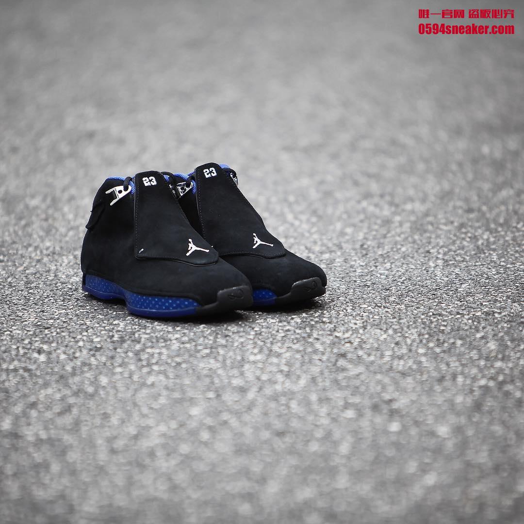 Air Jordan 18 “Sport Royal” 货号：AA2494-007