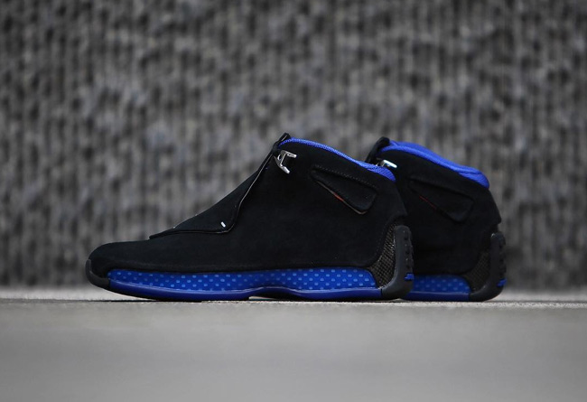 Air Jordan 18 “Sport Royal” 货号：AA2494-007