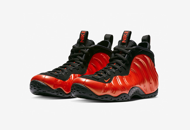 Nike Air Foamposite One “Habanero Red” 货号：314996-603