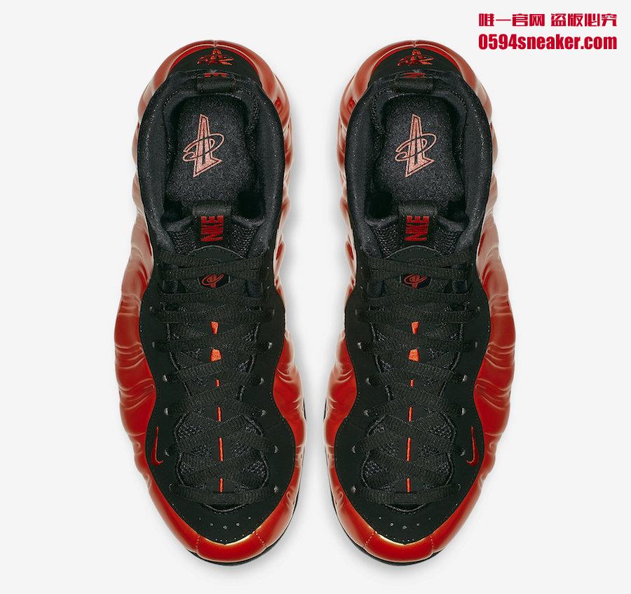 Nike Air Foamposite One “Habanero Red” 货号：314996-603