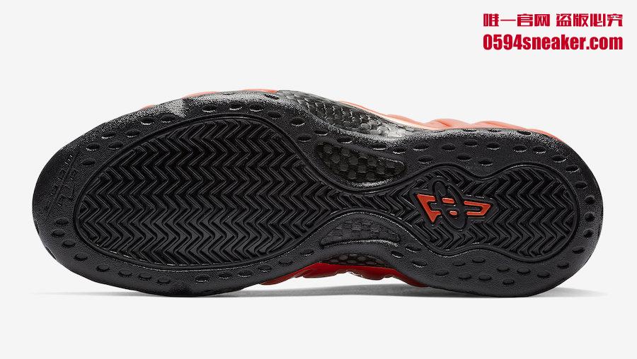 Nike Air Foamposite One “Habanero Red” 货号：314996-603