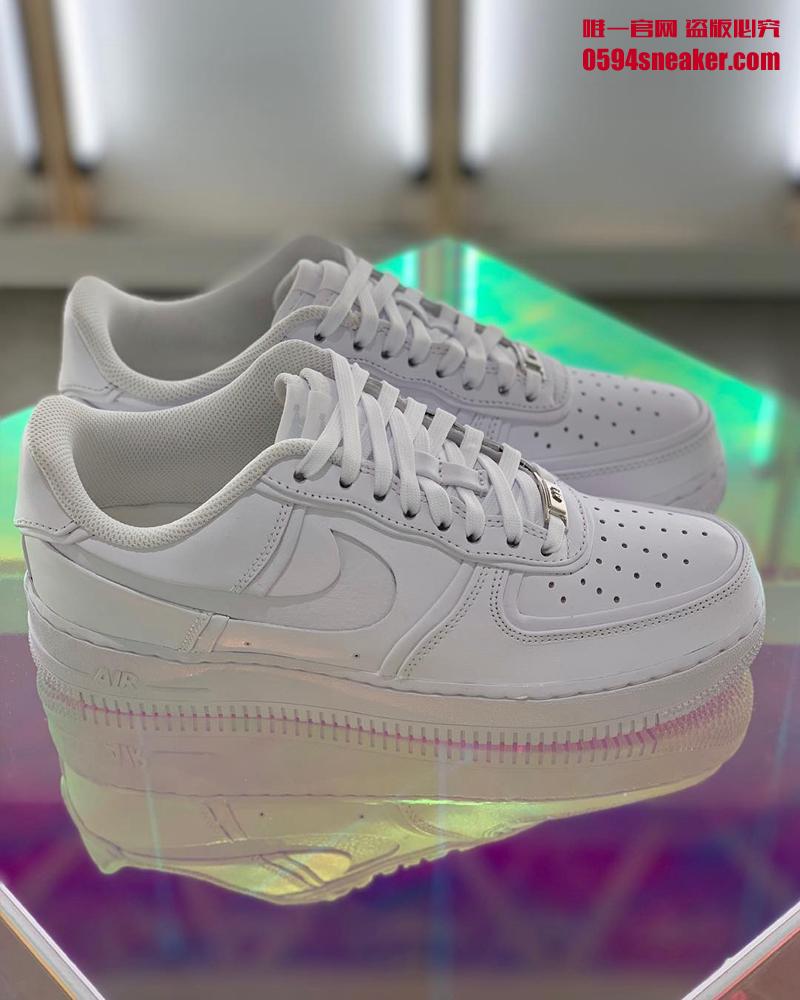 John Elliott x Nike Air Force 1 Low 货号：AO9291-100