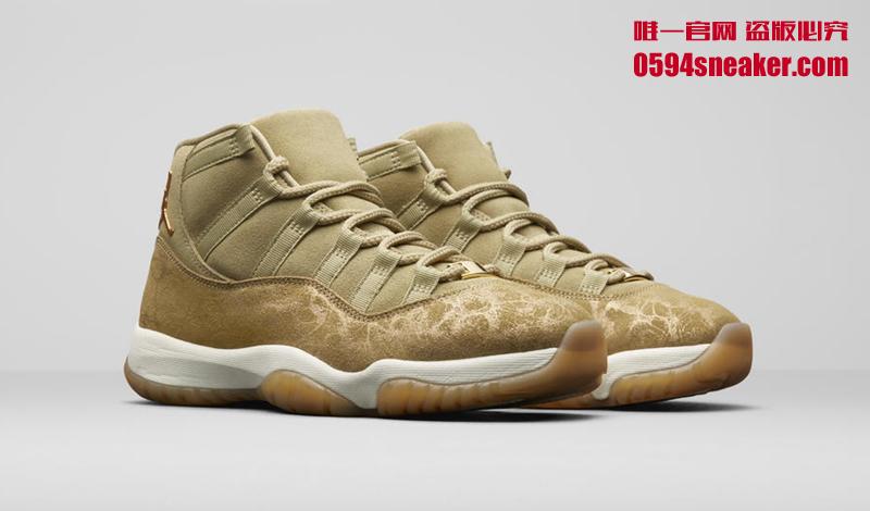 Air Jordan 11 “Olive Lux” 货号：378037-016